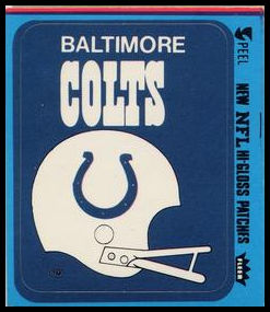 Baltimore Colts Helmet VAR